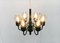 Mid-Century Swedish T526 Chandelier by Hans-Agne Jakobsson for Hans-Agne Jakobsson AB Markaryd, Image 17