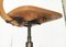 Mid-Century German Wooden Swivel Chair from Sedus, Image 9