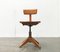 Mid-Century German Wooden Swivel Chair from Sedus 20