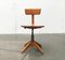 Mid-Century German Wooden Swivel Chair from Sedus 4