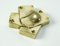 Plateau Mid-Century en Bronze, Italie 4