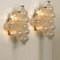 Large H 21.2 Tulipan Wall Lamps by J. T. Kalmar, 1960s, Image 7
