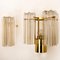 Clear Glass and Brass Wall Lights by J. T. Kalmar, Austria, 1960s, Set of 2, Image 6