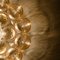 Lampada ad incasso ambrato Bubble di Helena Tynell, anni '60, Immagine 3