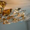Crystal and Gilded Brass Italian Light Fixtures from Stilkronen, Set of 3 9