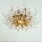 Crystal and Gilded Brass Italian Light Fixtures from Stilkronen, Set of 3 3