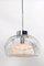 Hand Blown Glass Pendant Light from Doria, Germany, 1970s 5