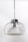 Hand Blown Glass Pendant Light from Doria, Germany, 1970s, Image 4