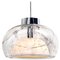 Hand Blown Glass Pendant Light from Doria, Germany, 1970s, Image 1