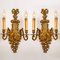 Appliques Antiques Louis XVI en Bronze, France, Set de 2 3