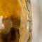 Brass and Brown Glass Blown Murano Glass Light Fixtures, Set of 3 13