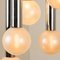 Large Cascade Light with Blown Opaline Glass Balls by Motoko Ishii for Staff, Image 4