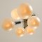 Large Cascade Light with Blown Opaline Glass Balls by Motoko Ishii for Staff 7