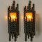 Brutalist Sconce with Murano Glass by Marcello Fantoni, 1960s, Image 8