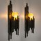 Brutalist Sconce with Murano Glass by Marcello Fantoni, 1960s 6