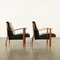 Armchairs by Mario Bellini Stained Beech, 1960s, Set of 2, Image 3