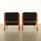 Armchairs by Mario Bellini Stained Beech, 1960s, Set of 2, Image 12