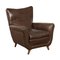Leather Armchair, 1950s 1