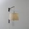 Lampada da parete allungabile con paralume in fibra di vetro, Italia, anni '50, Immagine 9