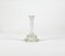 Engraved Cut Glass Candleholder, Italy, 1980s 1