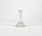 Engraved Cut Glass Candleholder, Italy, 1980s, Image 1