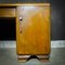 Vintage Brown Oak Desk, 1950s, Image 8