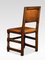 Leather Upholstered Oak Dining Chairs, Set of 8 6