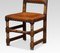 Leather Upholstered Oak Dining Chairs, Set of 8 5
