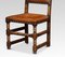 Leather Upholstered Oak Dining Chairs, Set of 8, Image 5