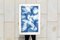 Line Contours In Shade Gradients, Monotype Blue Tones Prints, Avant Garde Style, 2021, Image 8