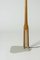 Wood and Brass Floor Lamp from ASEA 7
