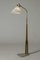 Wood and Brass Floor Lamp from ASEA 5