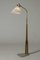 Wood and Brass Floor Lamp from ASEA, Image 5
