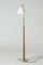 Wood and Brass Floor Lamp from ASEA 4