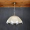 Lampe à Suspension Vintage en Verre de Murano Beige, Italie, 1970s 10