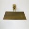 Vintage Brass Wall Light from Hillebrand 6