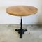 French Oak Cafe Table / Patio Table 1