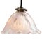 Mid-Century French Glass Ceiling Lamp, Image 1