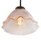 Mid-Century French Glass Ceiling Lamp 3