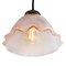 Mid-Century French Glass Ceiling Lamp, Image 3