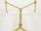 Gilded Wrought Iron End Table by Roger Thibier, 1960s 8