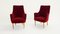Armchairs in the style of Ico Parisi for ISA Bergamo, 1950s, Set of 2 1