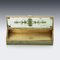 Antique Russian Solid Silver Gilt and Jade Box by Karl Fabergé 6