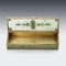 Antique Russian Solid Silver Gilt and Jade Box by Karl Fabergé, Image 6