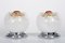 Murano Glass Table Lamps from Mazzega, 1970s, Set of 2, Image 1