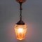 Hanging Lamp with Glass Shade, 1950s, Image 7