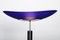 Cobalt Glass Floor Lamp, 1980s 3