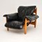 Fauteuil Sheriff en Cuir par Sergio Rodrigues pour ISA, 1960s 7