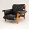 Sheriff Leather Armchair by Sergio Rodrigues for ISA, 1960s 7
