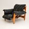 Fauteuil Sheriff en Cuir par Sergio Rodrigues pour ISA, 1960s 3